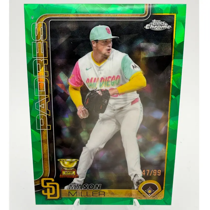 Mason Miller - 2025 Topps Chrome Sapphire Green #/99