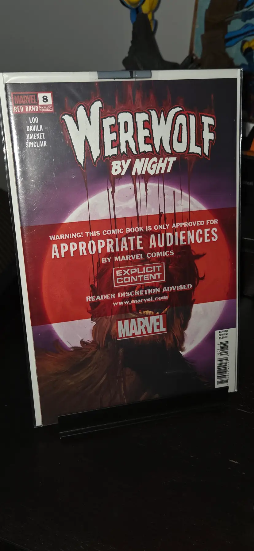 Werewolf by Night #8 Redband  NM