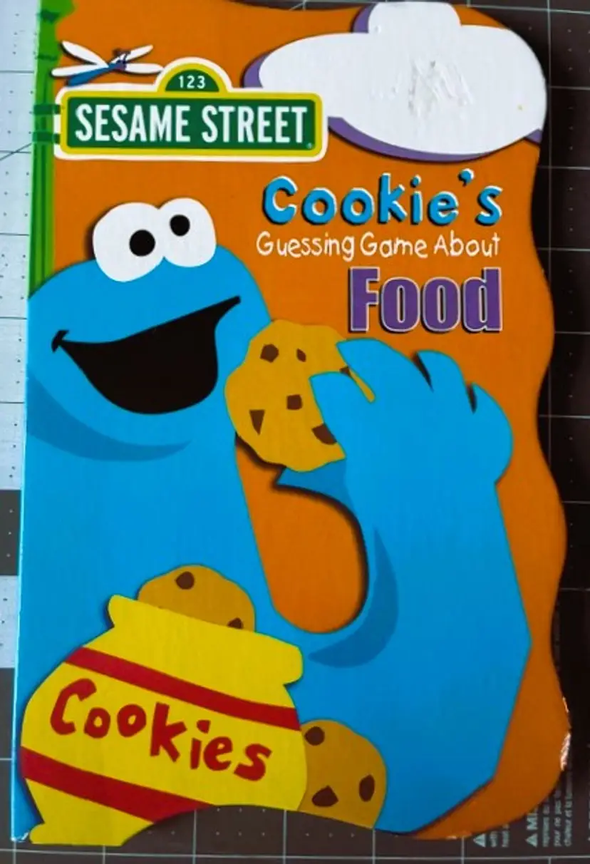 Sesame Street Cookie Monster Book and Learn About Letters Workbook