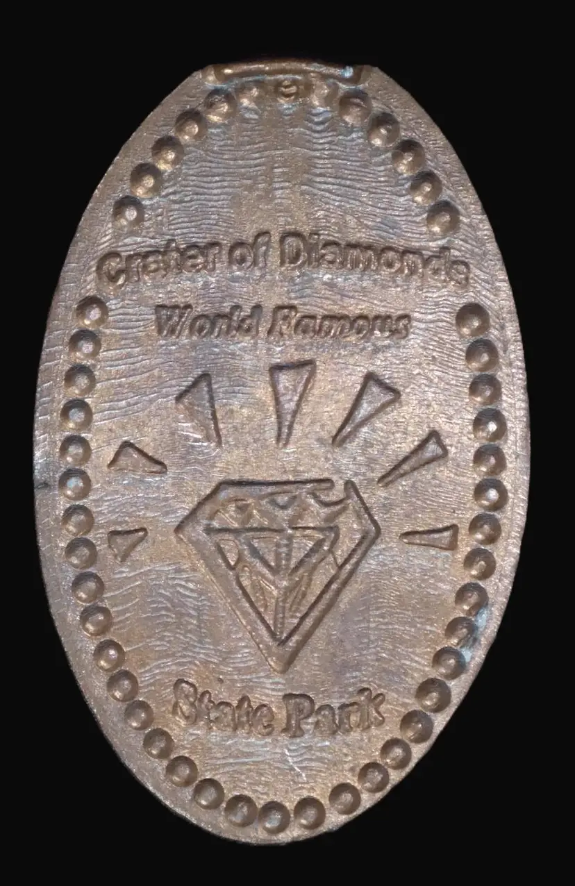 Crater of Diamonds - Elongated Penny - World Famous State Park