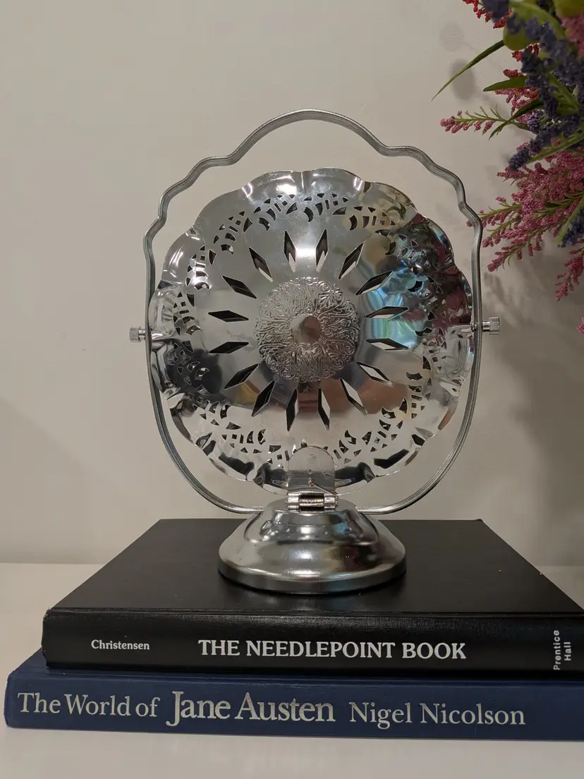 Vintage Mid-Century 3-tier Chrome Serving Stand
