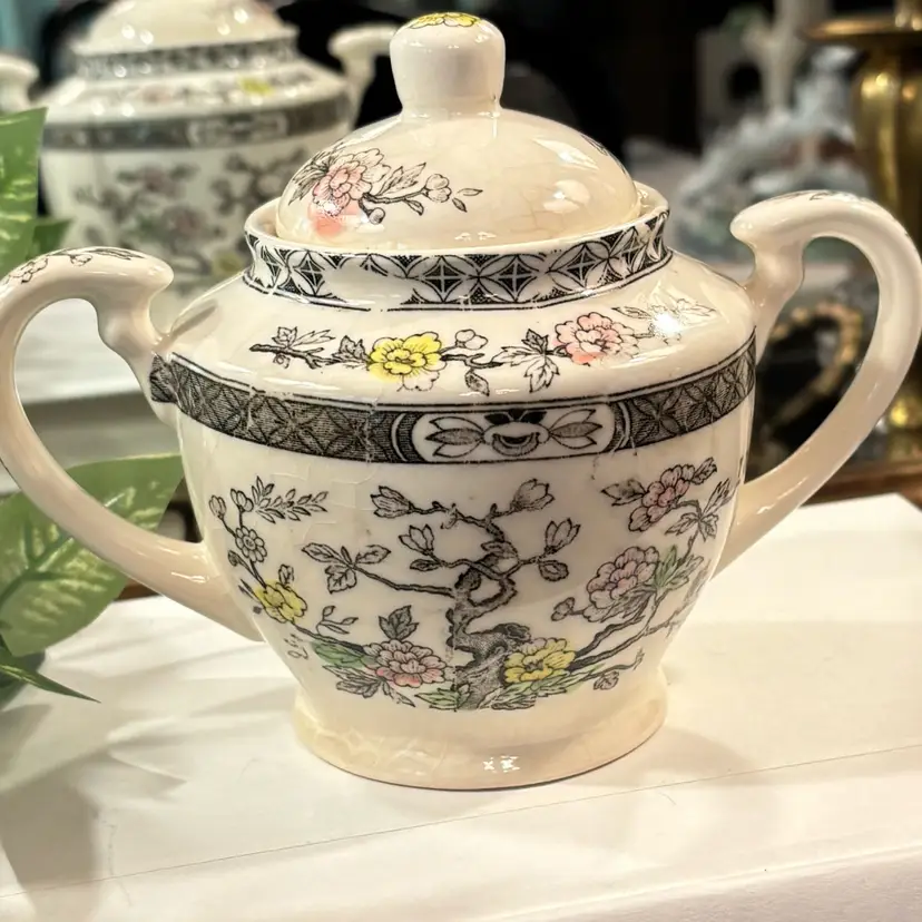 Indian Tree Sugar bowl