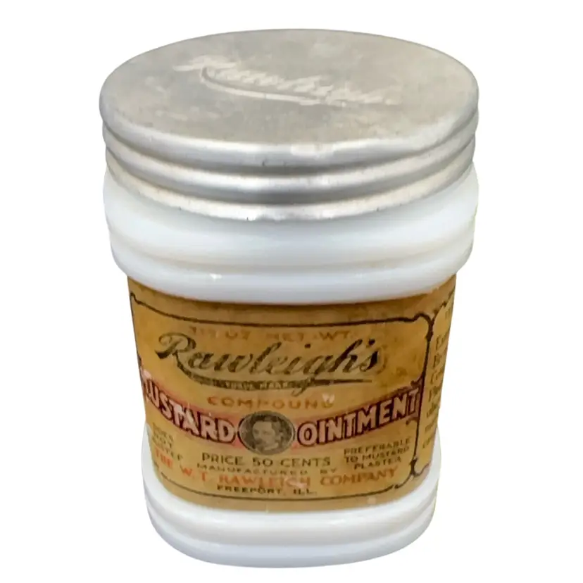 Vintage Watkins, Compound Mustard Ointment Milk Blaster
