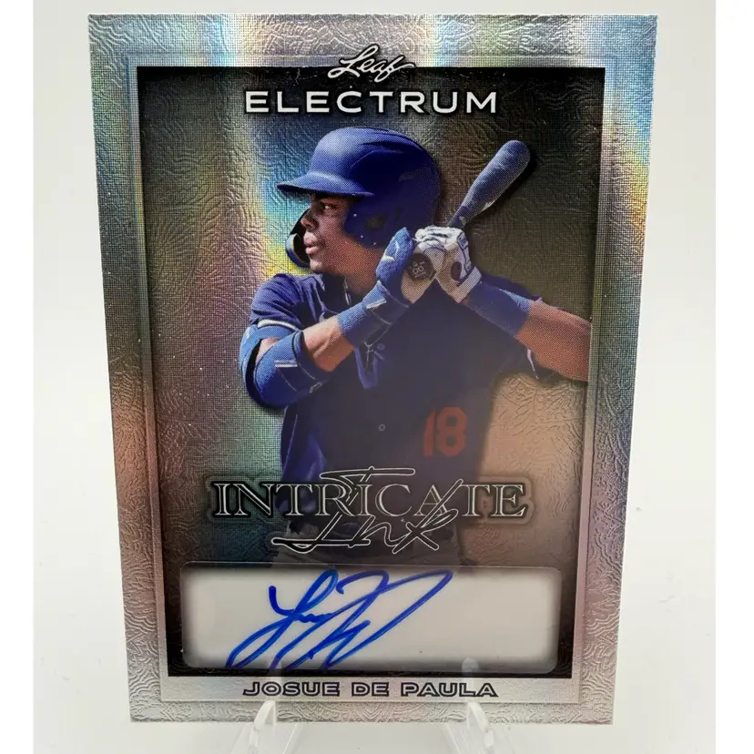 Josue De Paula - Leaf Electrum Intricate Ink Auto #/5