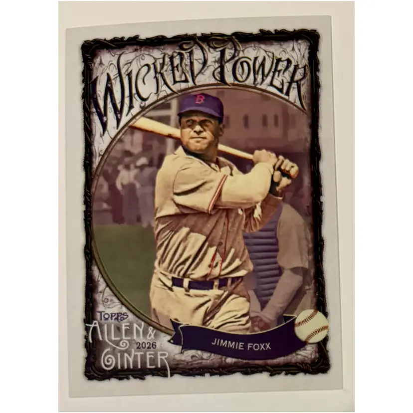 Jimmie Foxx Wicked Power Boston Red Sox