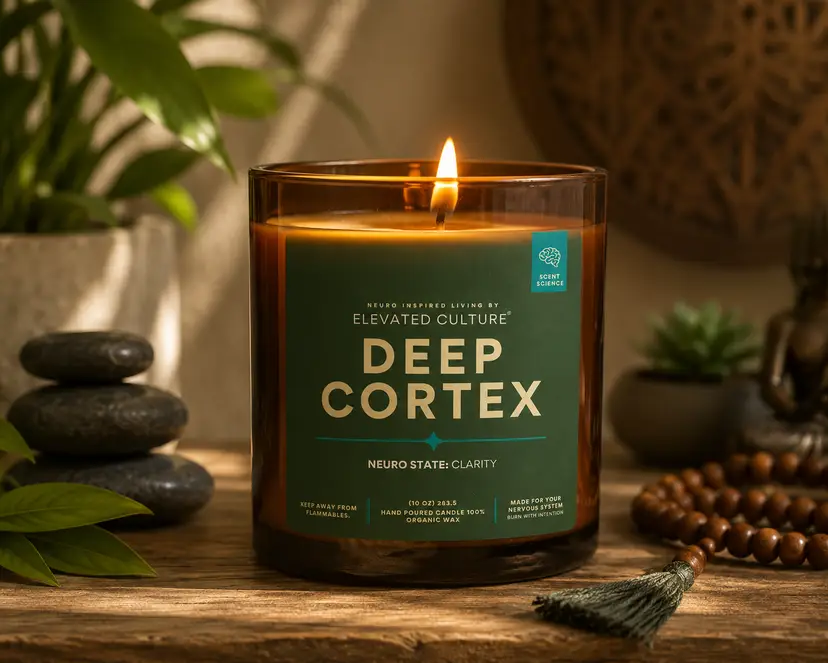Deep Cortex Candle - Neuro State: Clarity