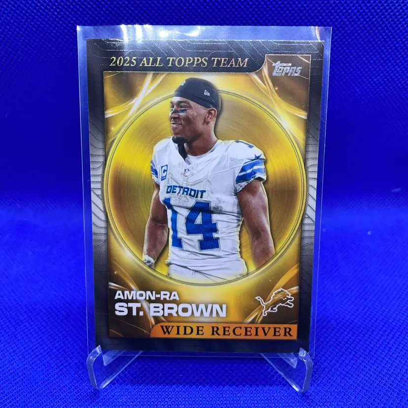 2026 Topps Amon-Ra St. Brown All Topps Team Detroit Lions