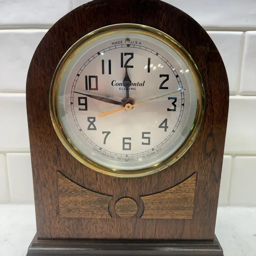 Continental Mantle Clock - Battery Conversion WORKS
