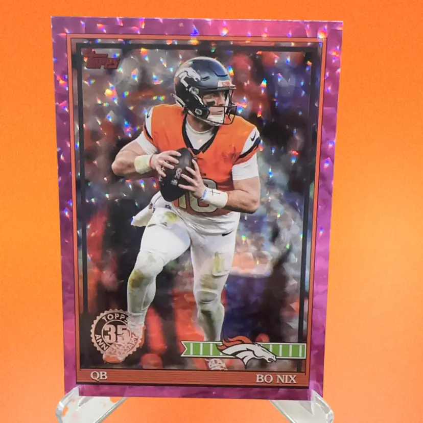 Bo Nix Pink Crackle 35th Anniversary! 😳