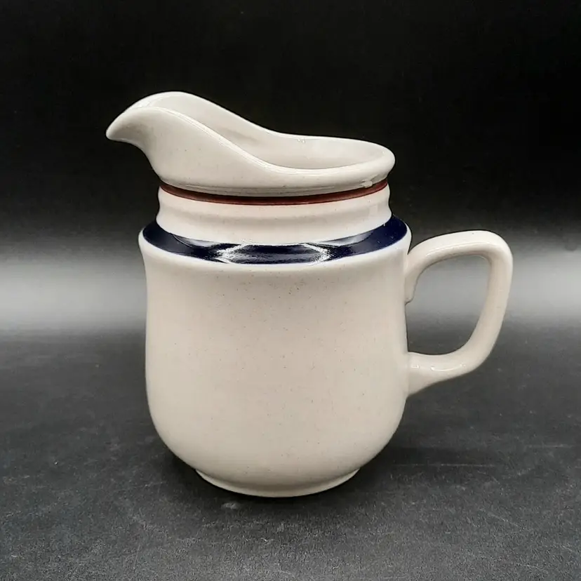 Chateau Stoneware Creamer Japan Country Farmhouse Decor