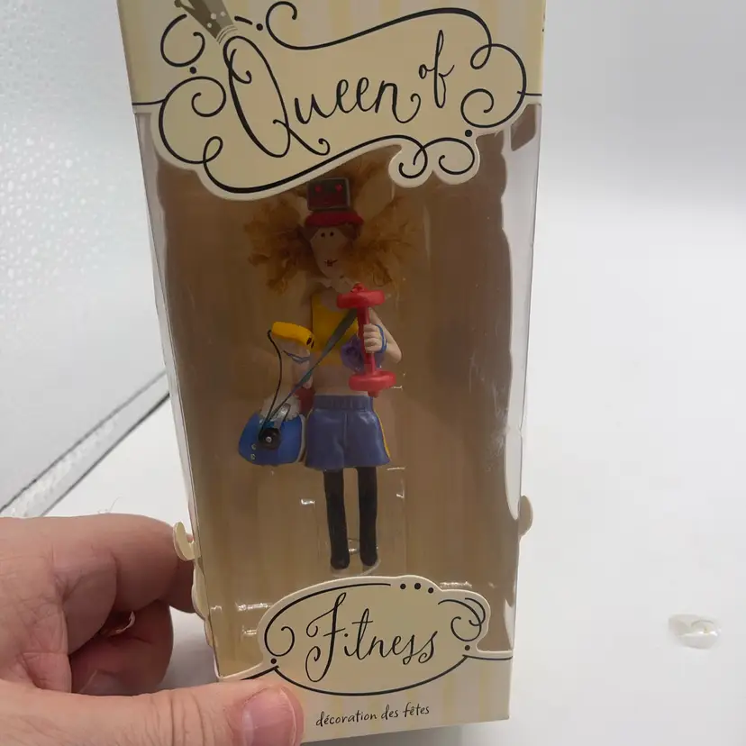 Hallmark Queen Of Fitness Ornament Christmas 2003