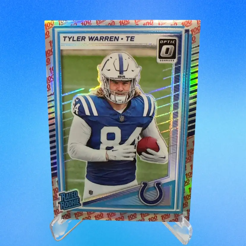 Tyler Warren Optic 💯 Emoji RC Indianapolis Colts