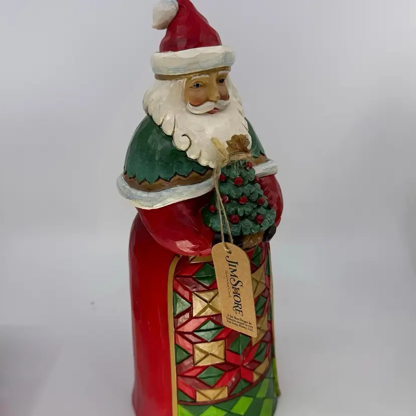 Jim Shore Heartwood Creek “Bring Joy To Others” Santa with Christmas Tree 2021