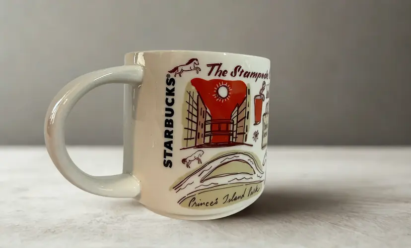 Starbucks Been There Series Calgary Alberta Canada Coffee Mug 14oz BWB18