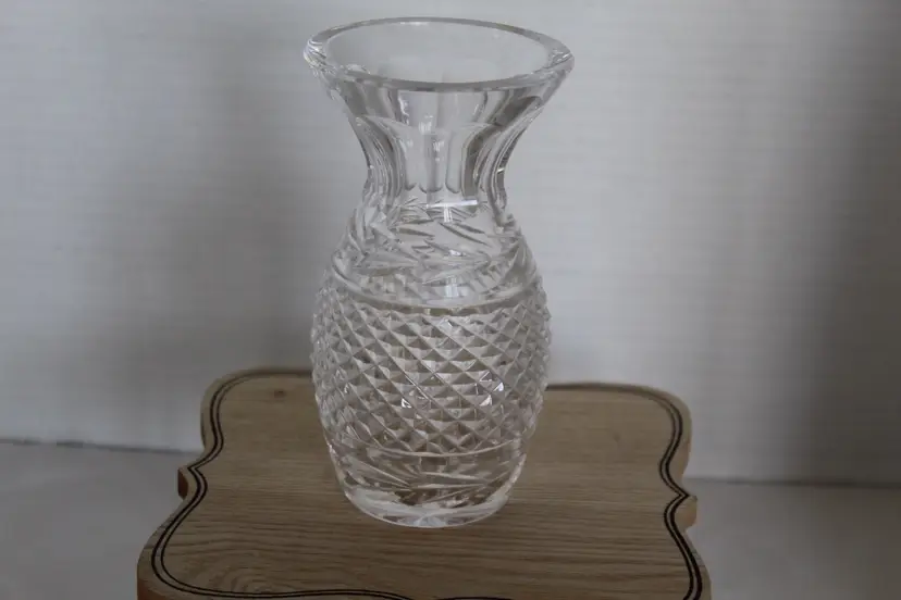 Vintage Waterford Crystal Glandore Vase approx. 5.5" Tall Made in Ireland