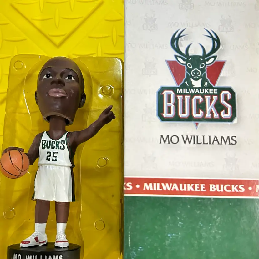 Mo Williams Milwaukee Bucks NBA Basketball Bobblehead