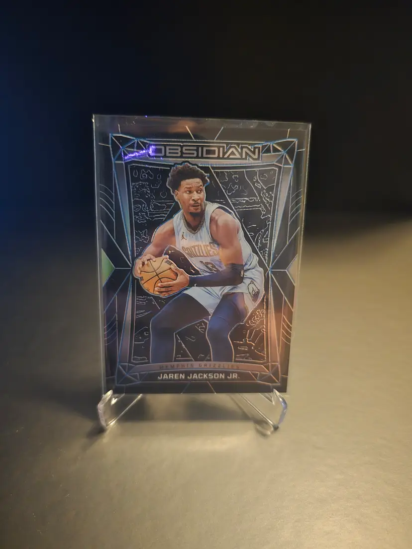 Jaren Jackson Jr. - 2023-24 Obsidian Electric Etch Blue /30