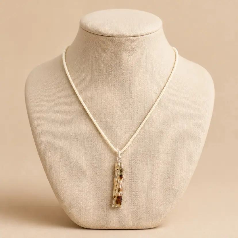 Pearls Of The Sea Abalone Pendant Necklace