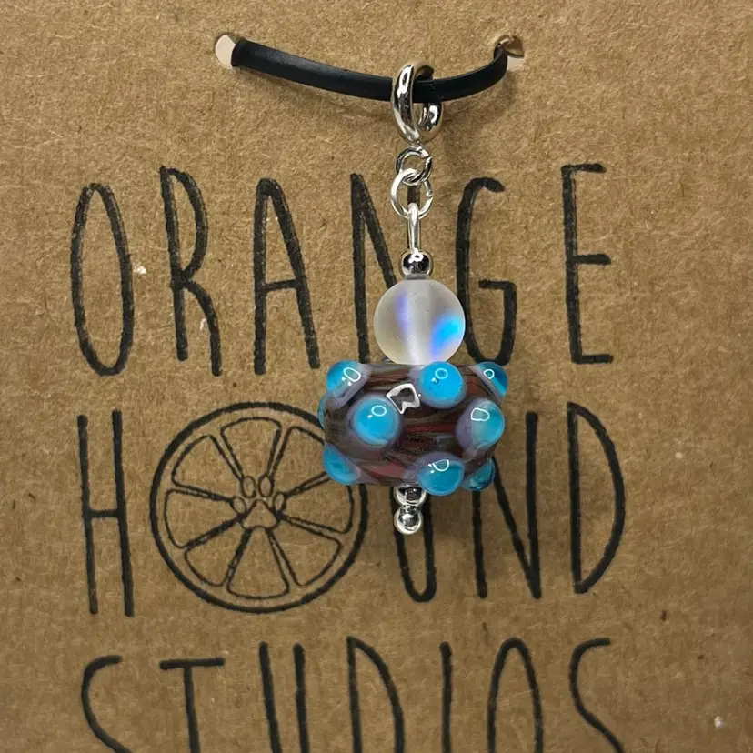 #20 Vintage Glass Lampwork Charm - Handmade by Me