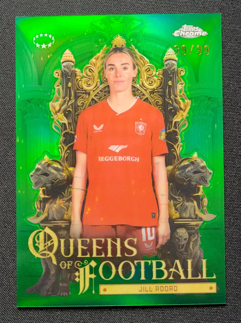 2025-26 Topps Chrome UWCL - Jill Roord - Queens /99