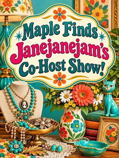 Vintage Variety Co-Host With Maple Finds And Janejanejam!