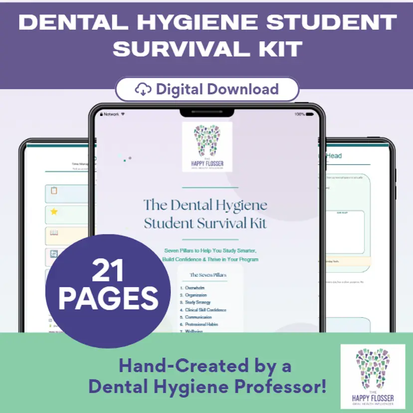 Dental Hygiene Student Survival Kit