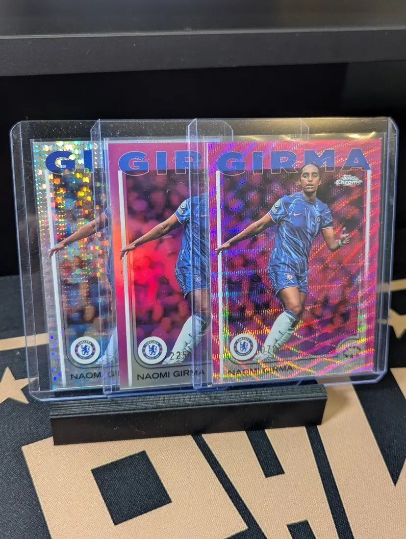 Naomi Girma Pink /250, Pink Wave /250 & Pulsar