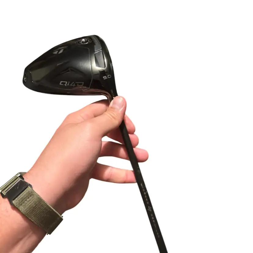 TaylorMade QI4D LS Shadow Fall Driver Hzrdus Stiff Flex No Headcover