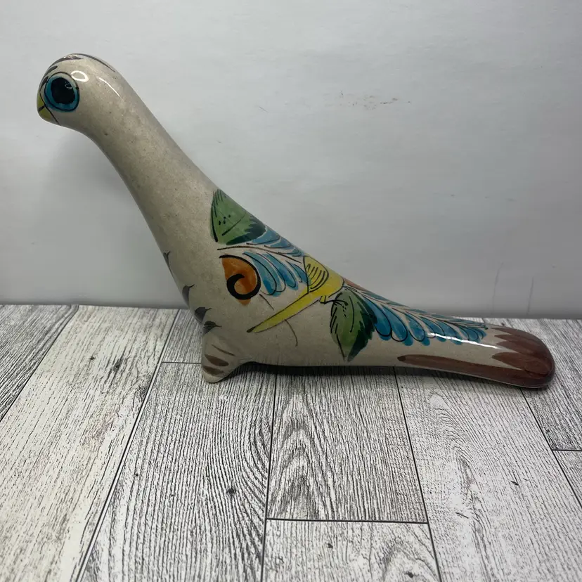 Vintage, Tonala Mexican Pottery Bird