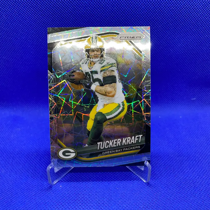 2025 Panini Prism Tucker Kraft Lasers Green Bay Packers