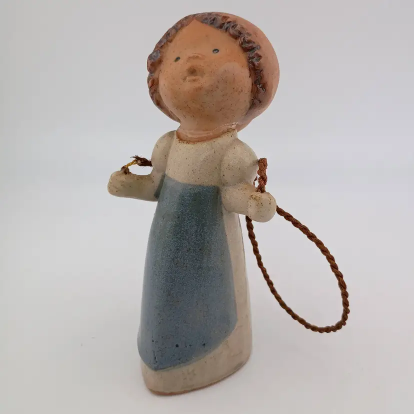 Jumproping girl figurine, Japan