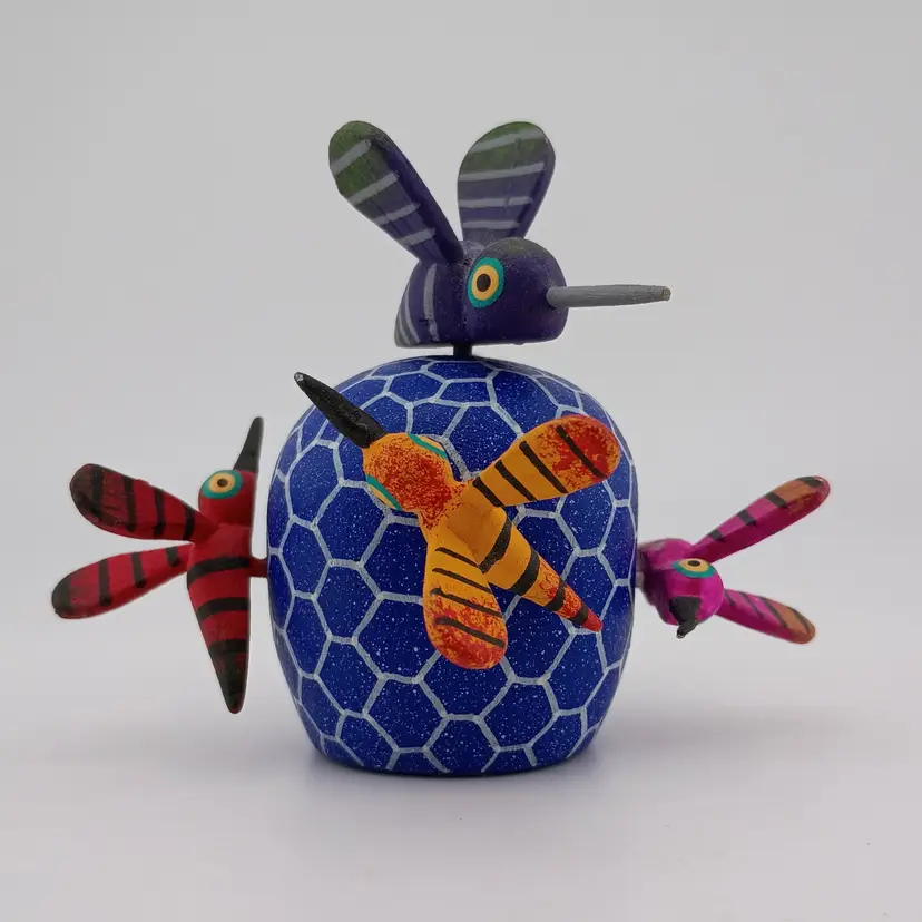 Gabriel Torres V. signed Alabrije bumble bee hive