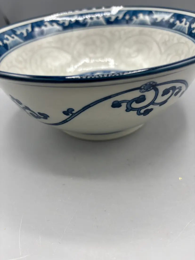 Japanese Nani Karakusa Ramen Soup bowl
