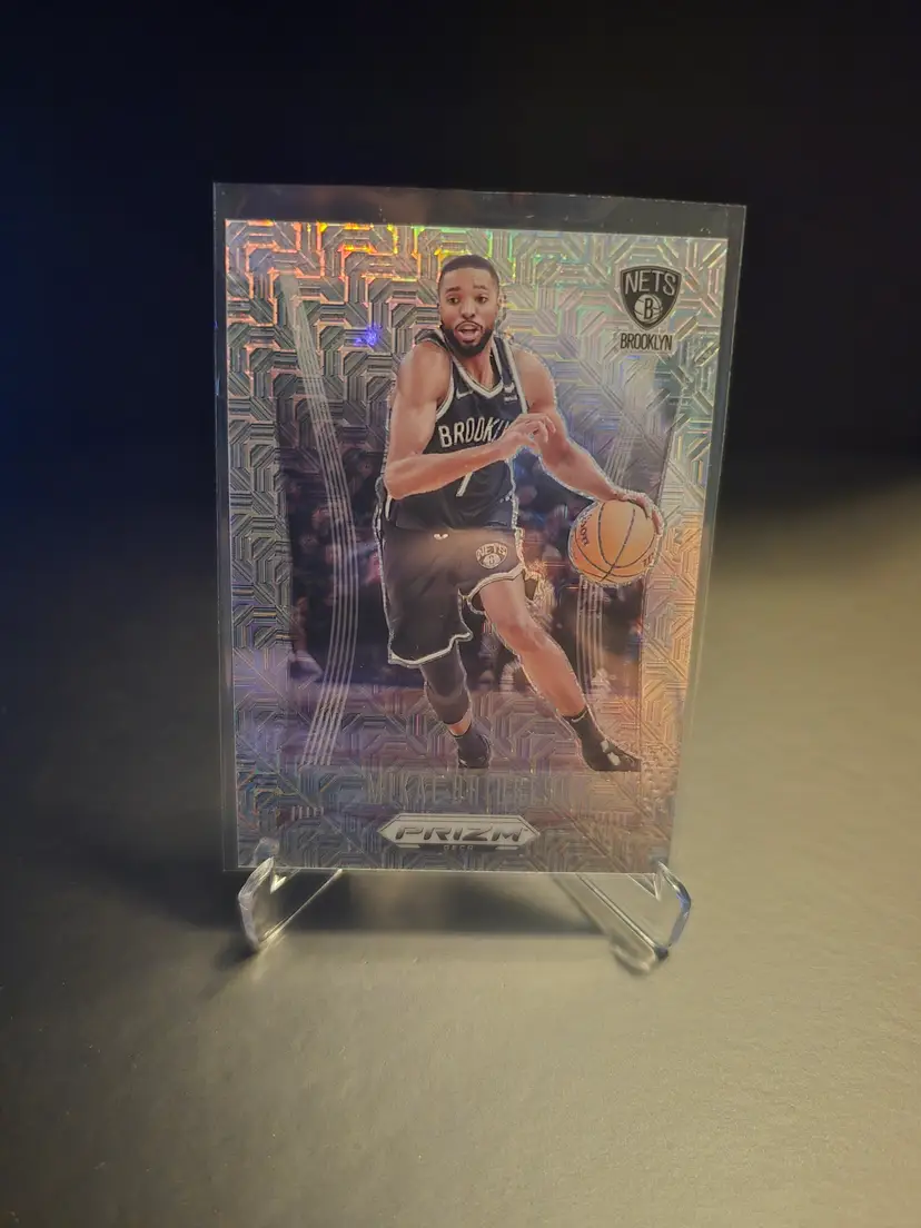 Mikal Bridges - 2023-24 Prizm Deca Mojo 1/25