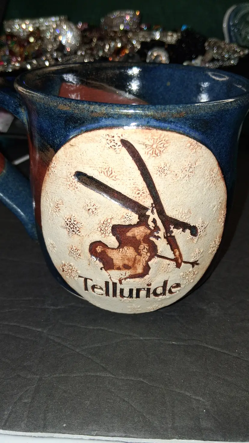 Stoneware Telluride Mug signed H. Bennett