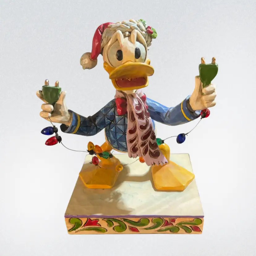 Jim Shores Disney “unplugged For The Holidays” Donald Duck
