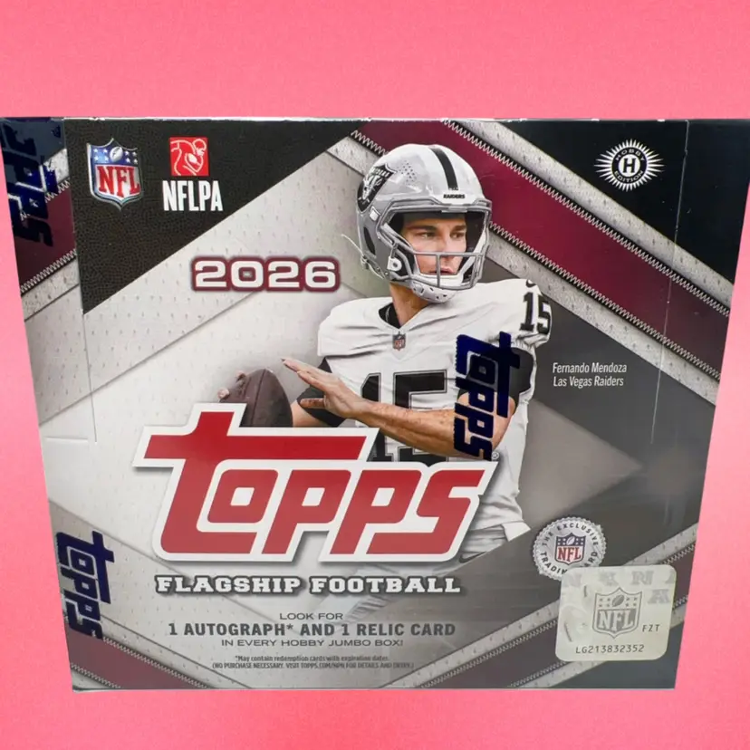 2026 Topps Flagship Football 6 Jumbo Box (case) PYT Live Rip #2 MBB2024