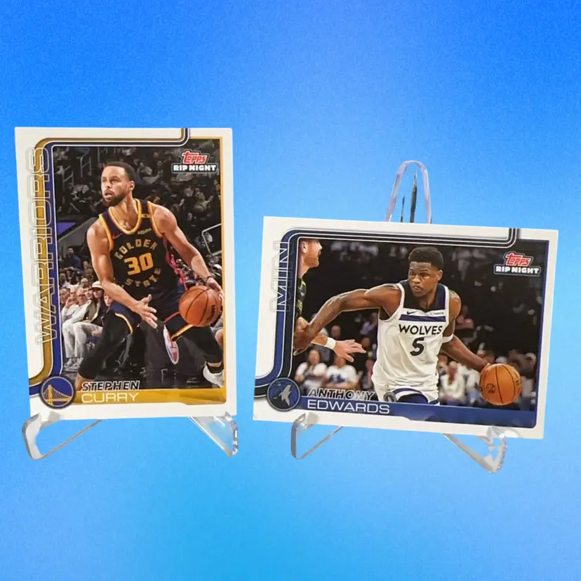 Steph/Ant Topps Rip Night Exclusives