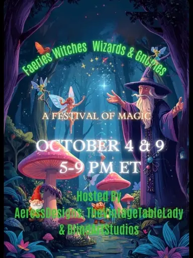 Faeries, Witches,  Wizards & Gnomes W/Mickey