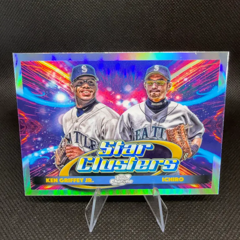 Ken Griffey Jr. Ichiro 2025 Topps Cosmic Star Clusters Seattle Mariners