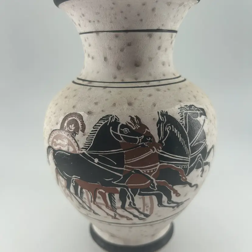 Handmade Greek Pottery Vase