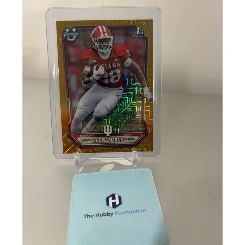 Khobie Martin - 2026 Bowman Chrome Mojo /50 - Indiana Hoosiers