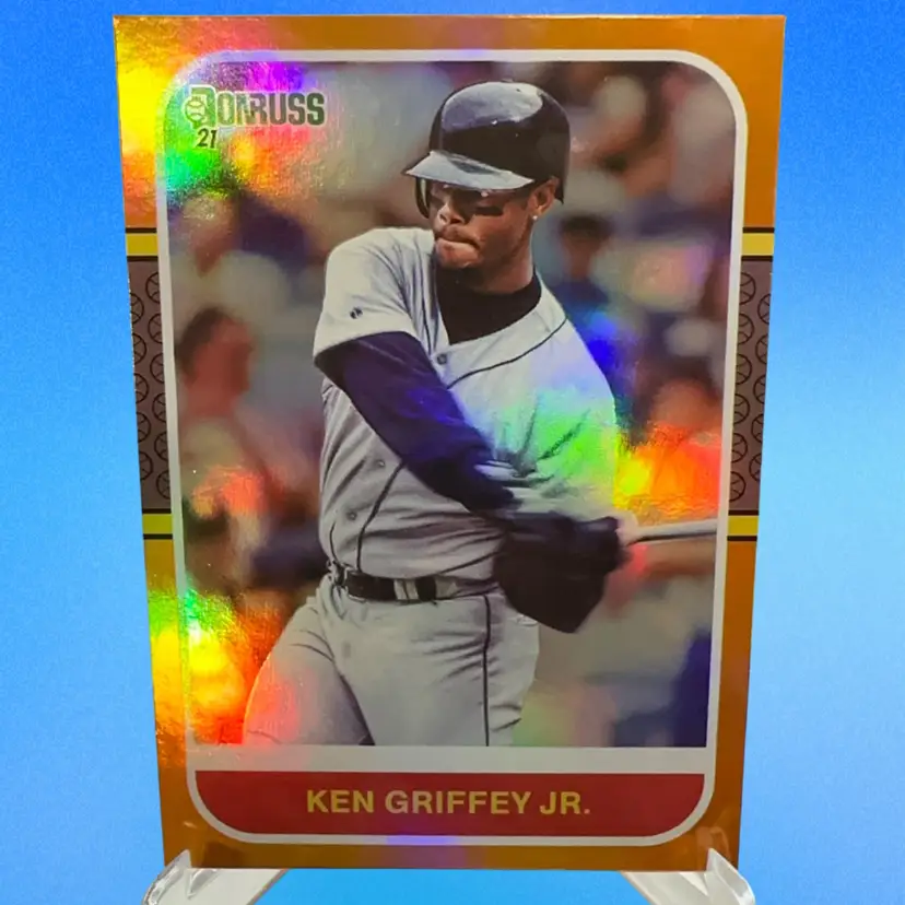 Ken Griffey Jr. Orange Foil