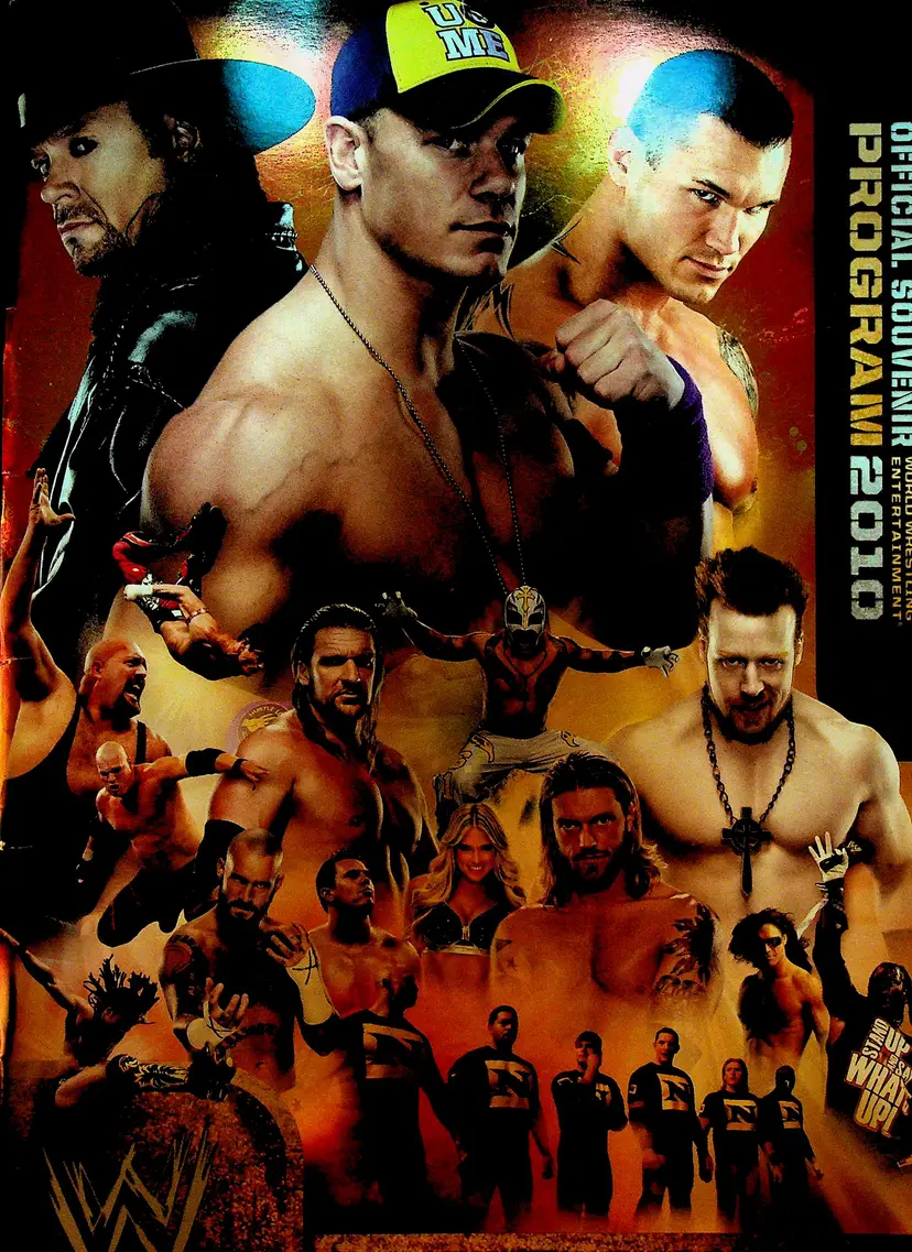 WWE 2010 Official Souvenir Program