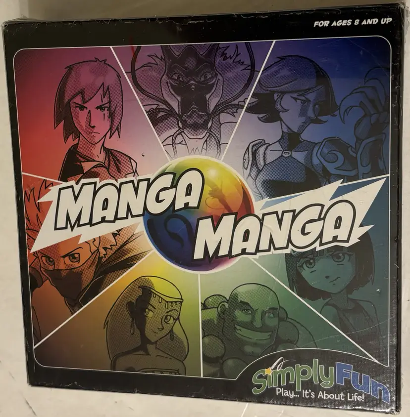 Manga Manga SimplyFun Board Game Ages 8+ Jennifer Anderson New