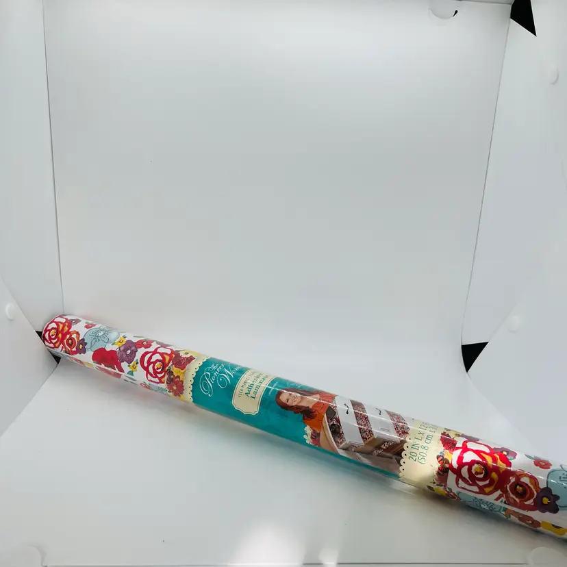 The Pioneer Woman Flea Market Floral Adhesive Laminate Drawer Shelf Liner ONE 12’ roll