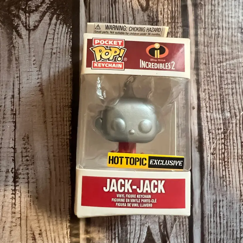 Incredibles Funko Pocket POP! Disney “Jack-Jack” Exclusive Keychain [Metalic]