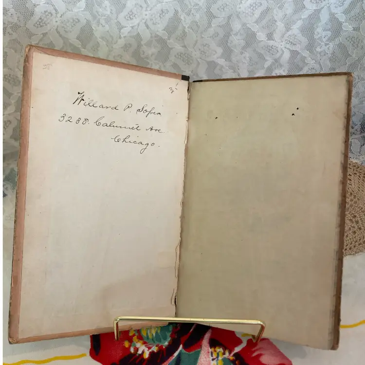 1866 Analytical Second Reader — Civil War Era Book with Illustrated Cover & Pages