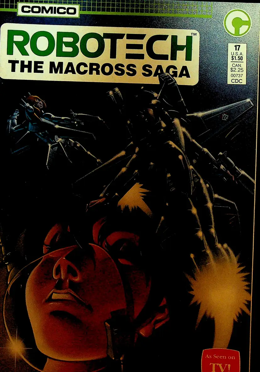 Robotech the Macross Saga 17 Comico (nh)