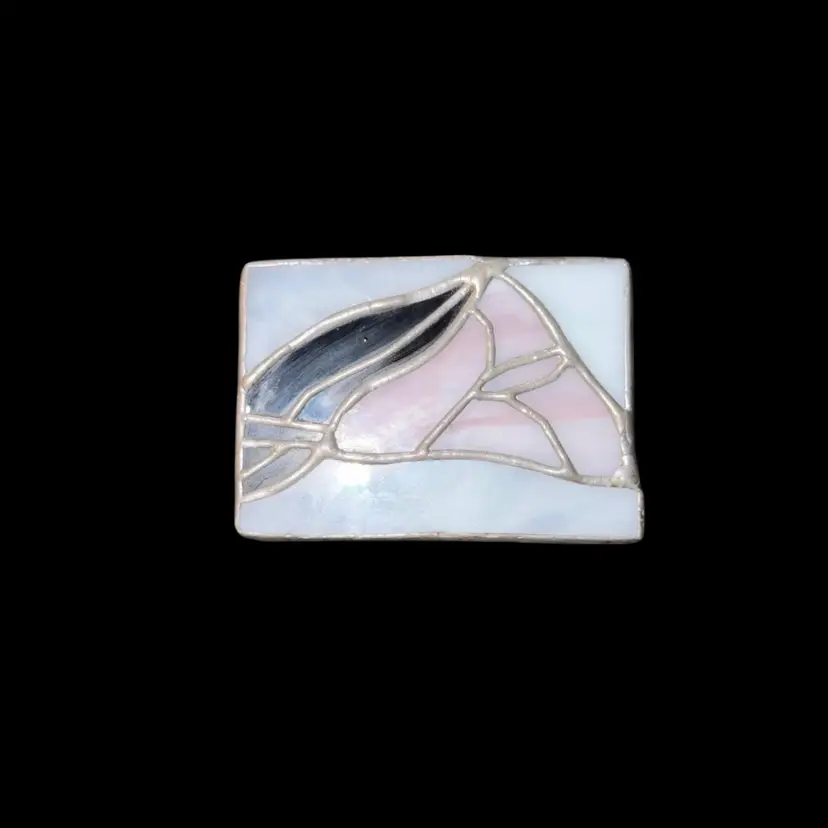 Stained Glass Handmade Rectangular Mirror